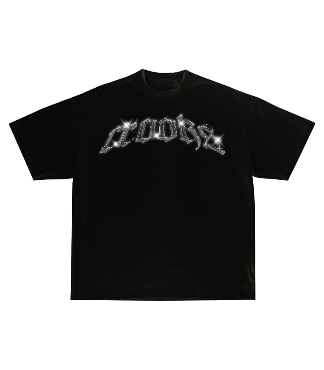 Crooks T-Shirt Shiney Black